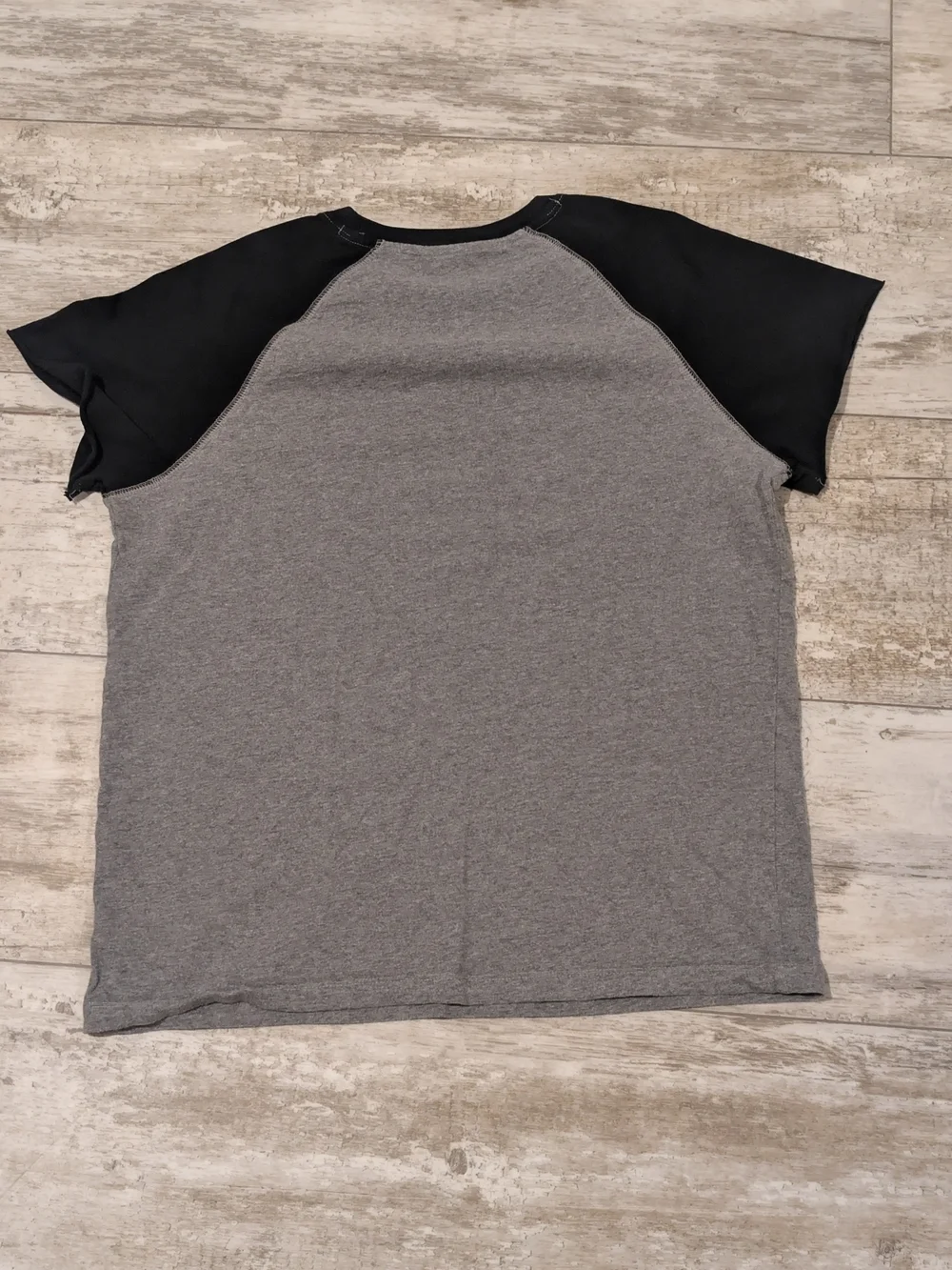 Old Navy Kids SK8 Raglan Tee - Gray, Black & Pink